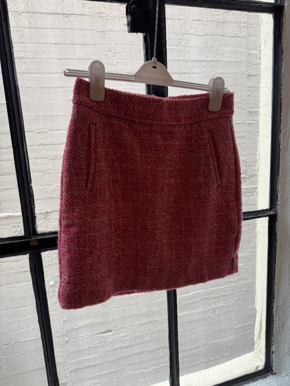 BANANA REPUBLIC Pink Tweed Skirt Women's Size 2
